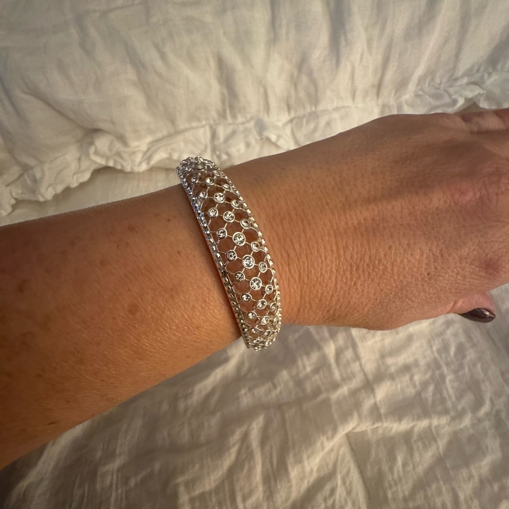 Silver Bangle Bracelet